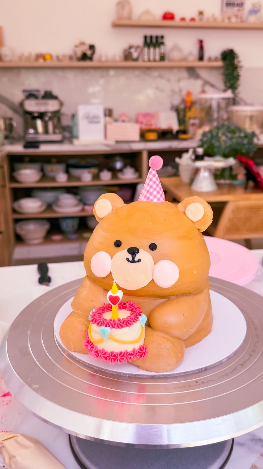 3d teddy bear cake